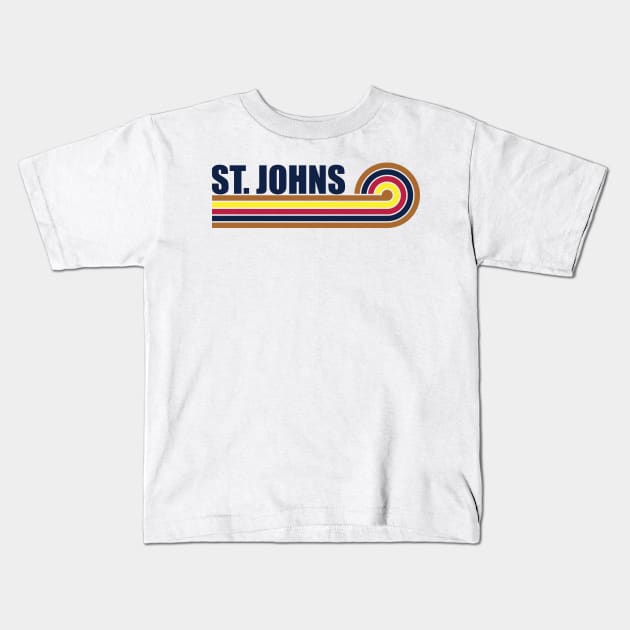 St Johns Arizona horizontal sunset Kids T-Shirt by DPattonPD